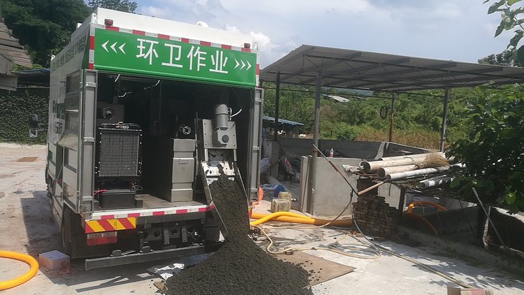 渔洋镇污泥干湿分离技术
